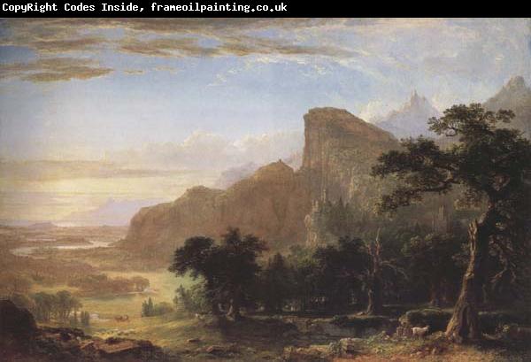 Frederic E.Church Landscape-Scene from Thanatopsis